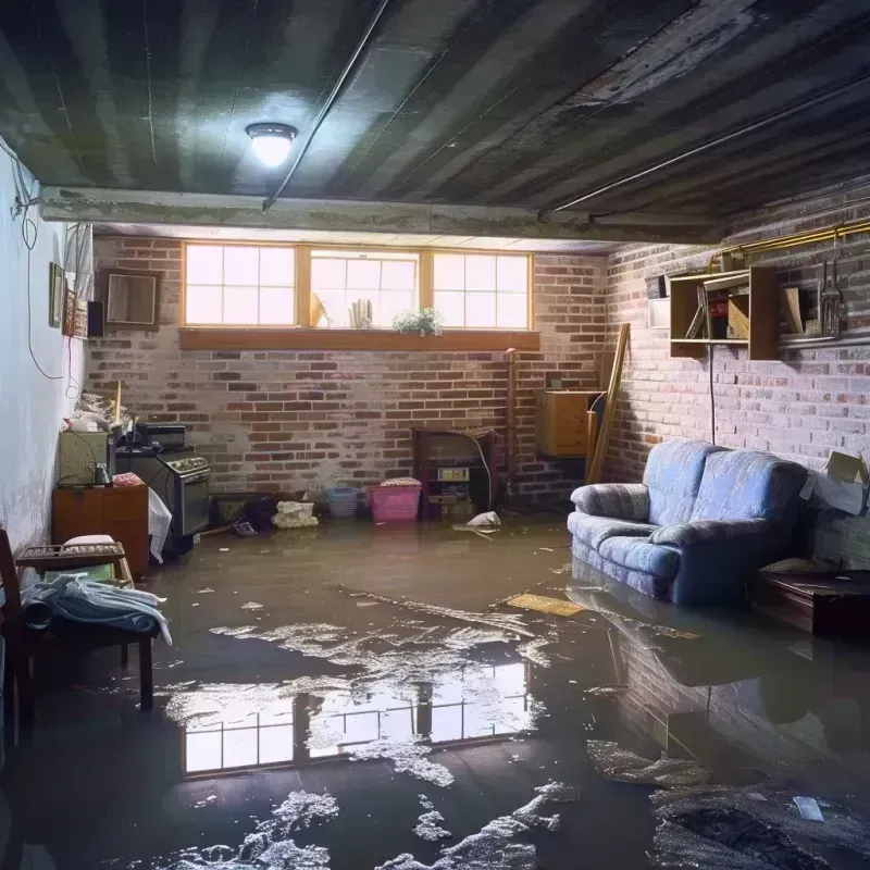 Flooded Basement Cleanup in Bowbells, ND